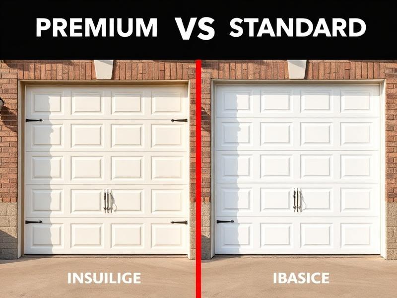 Premium vs Standard Comparison: Making Smart Decisions - garage door blog article